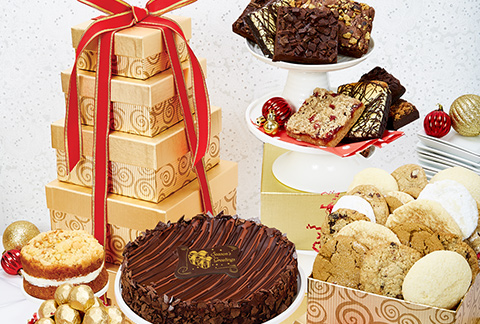 The Incredible Season's Greetings Bakery Tower