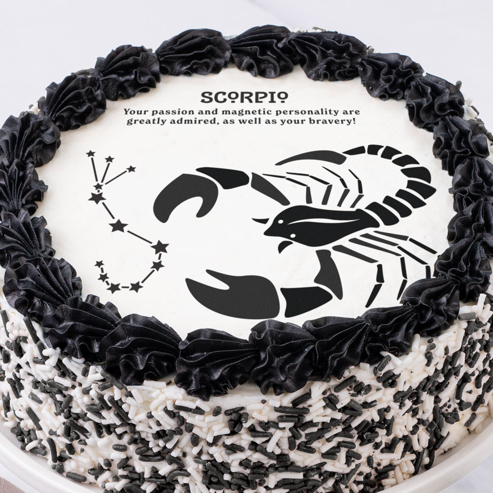 Buy Scorpio Season Cake Topper, Scorpio Birthday Decorations, Scorpio  Birthday Cake Topper, Zodiac Birthday Online in India - Etsy