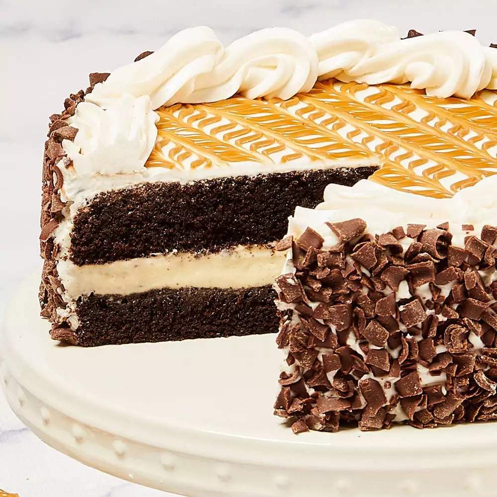 Butterscotch Pudding Cake  Close-up