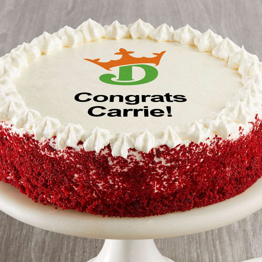 DraftKings Congratulations Cake Close-up