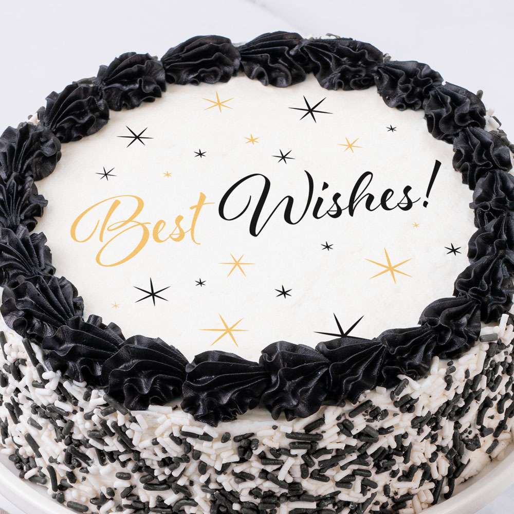 The Best Wishes Cake Close-up