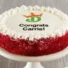 Zoomed in Image of DraftKings Congratulations Cake