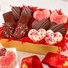 Zoomed in Image of Valentines Day Bakery Tray