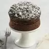 Zoomed in Image of 4-inch Chocolate Mousse Torte Cake