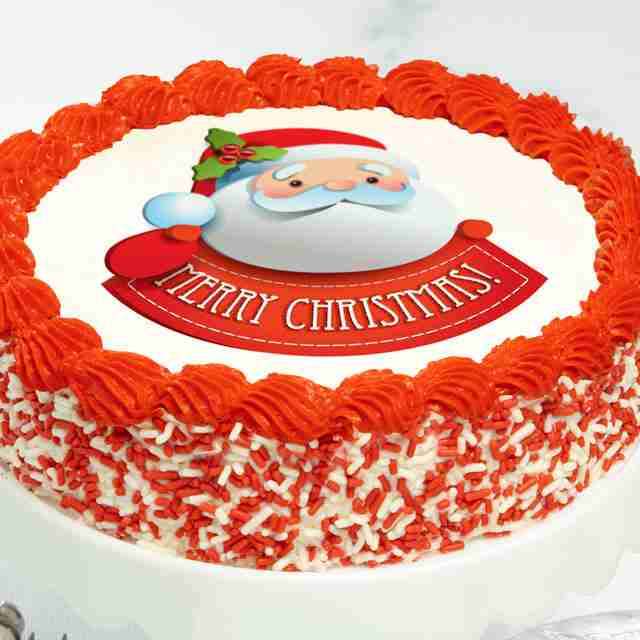 Sponge Christmas Cake Santa Design - Regency Cakes Online Shop