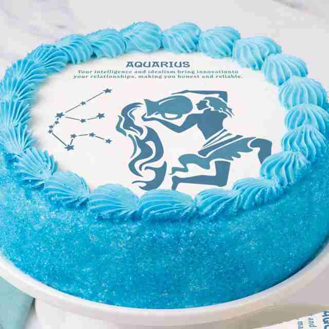 Capricorn Zodiac Cake ♑️ - Decorated Cake by Dina's - CakesDecor