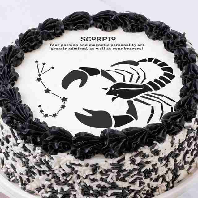 Scorpio/cake Banner/cake Bunting/birthdaybanner/zodiac/scorpio  Birthday/party Banner/party Bunting/scorpio Decor/party Decor/ - Etsy