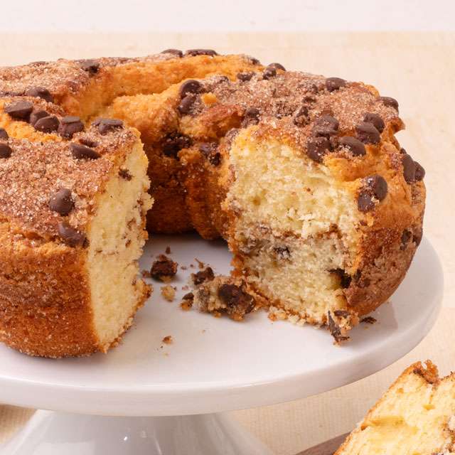 image of Viennese Coffee Cake - Chocolate Chip