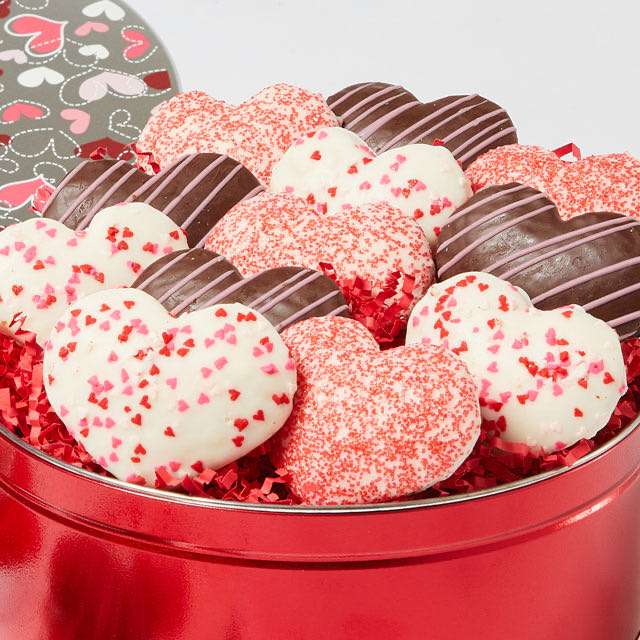 Image of Valentines Day Cookie Tin