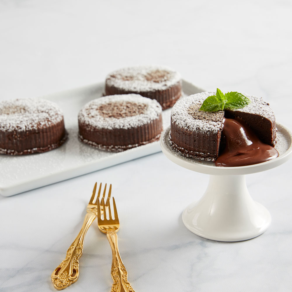Chocolate Lava Cake Recipe - Rachel Cooks®