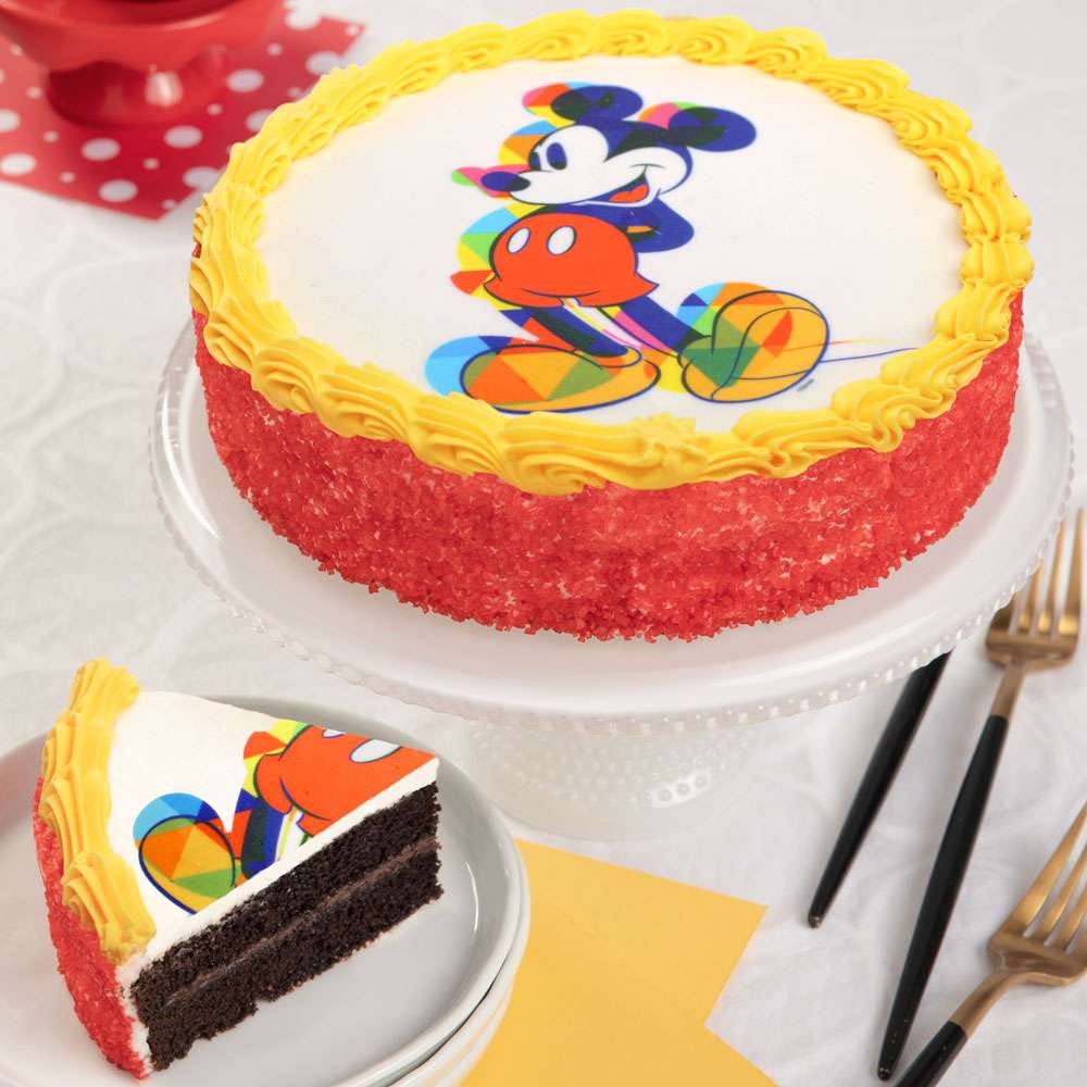 Printable Mickey Mouse Birthday Cake Topper. Custom Name & Age - Etsy