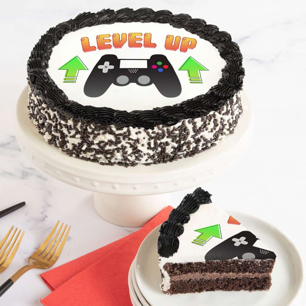 Festiko®Level 11 Unlocked Cake Topper, Video Game Cake Topper, Game  Controller Cake Topper for
