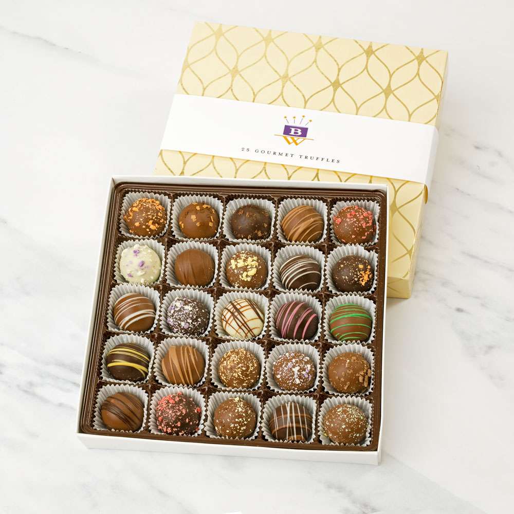 Champagne Truffles Gift Boxes - (from $16.95 to $261) - Teuscher Chocolates  Chicago