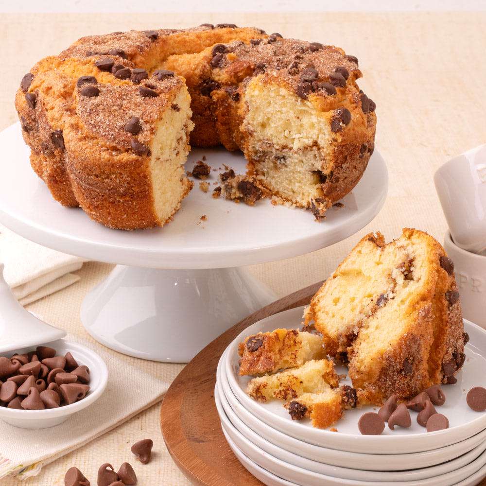 Viennese Coffee Cake - Chocolate Chip