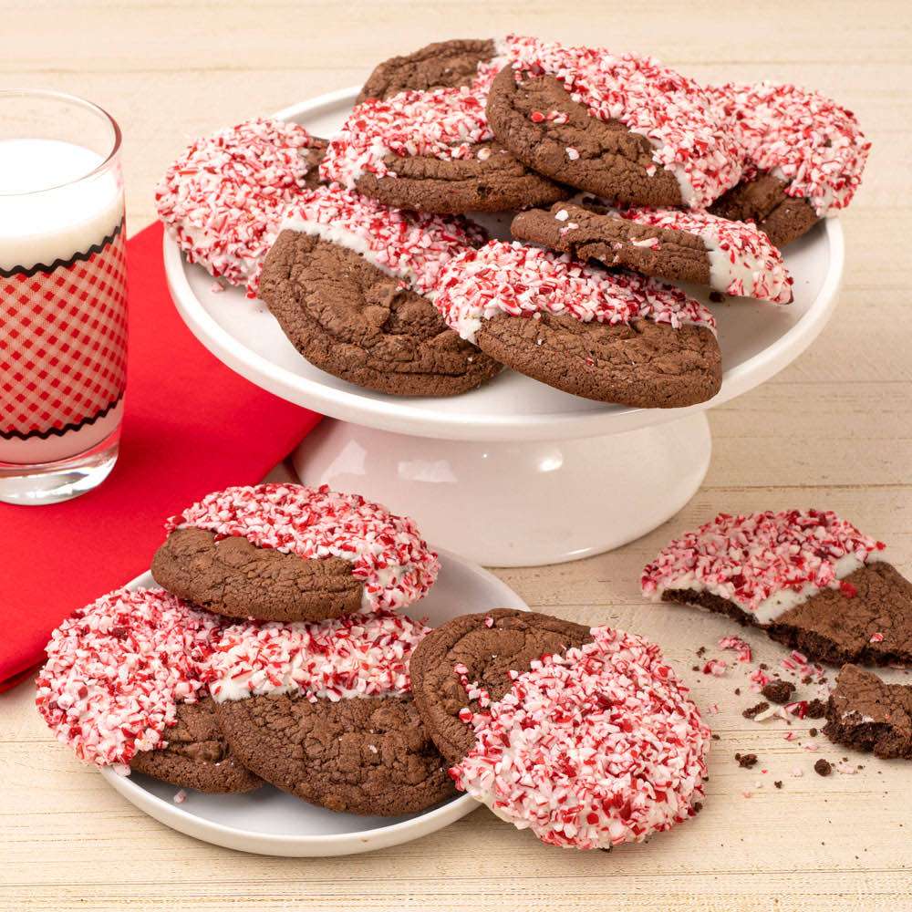 12pc Chocolate Peppermint Cookies