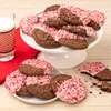 Wide View Image 12pc Chocolate Peppermint Cookies