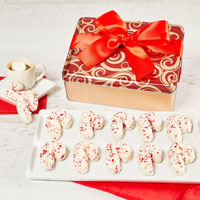 Product Candy Cane Cookie Tin Purchased by Reviewer