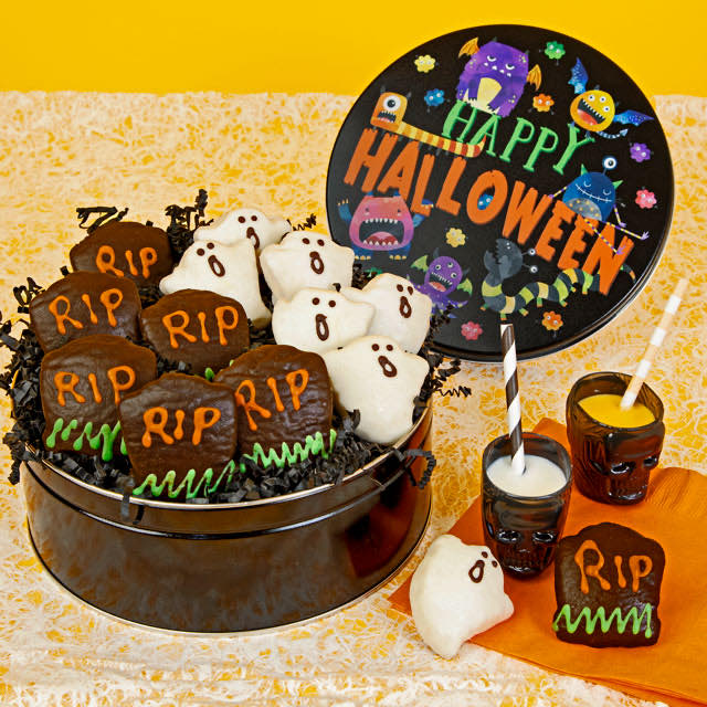 Happy Halloween Cookie Tin