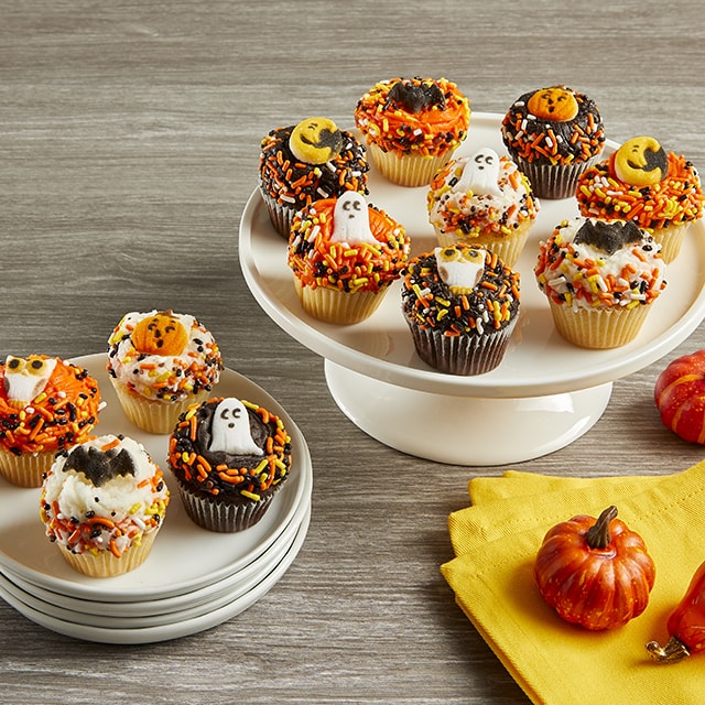 Mini Halloween Cupcakes