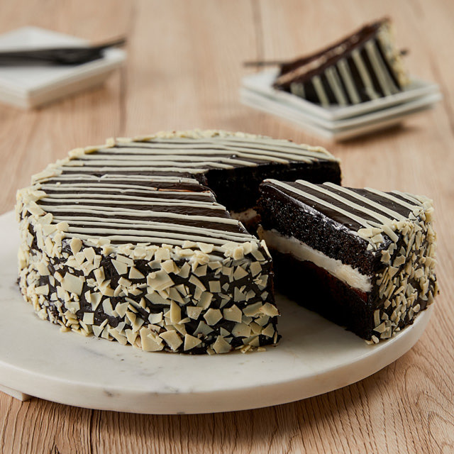 Black and White Mousse Cake