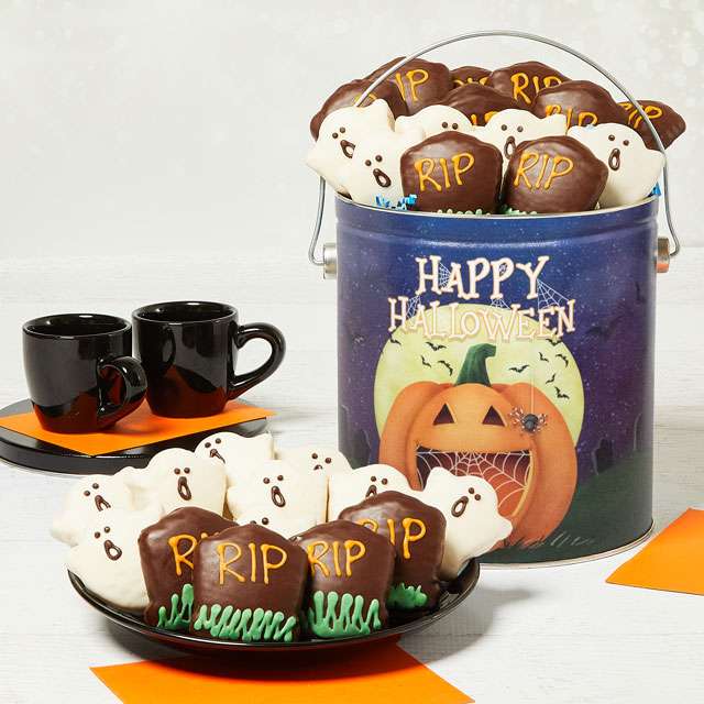 24pc Happy Halloween Cookie Pail