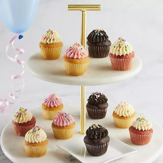 Mini Birthday Cupcakes