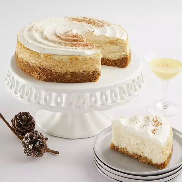 Eggnog Cheesecake